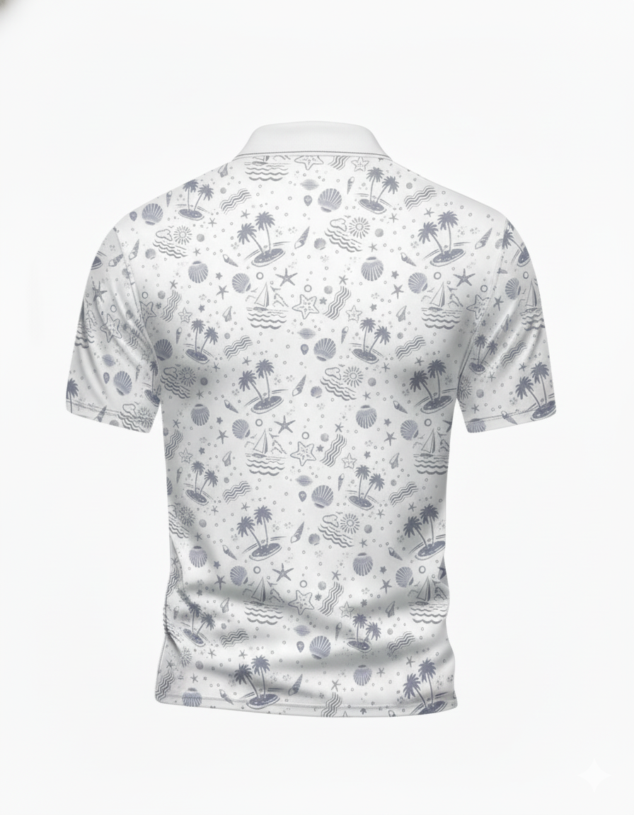 Island Drift - Premium Collection 2025 -  ShankDaddy Golf Shirt