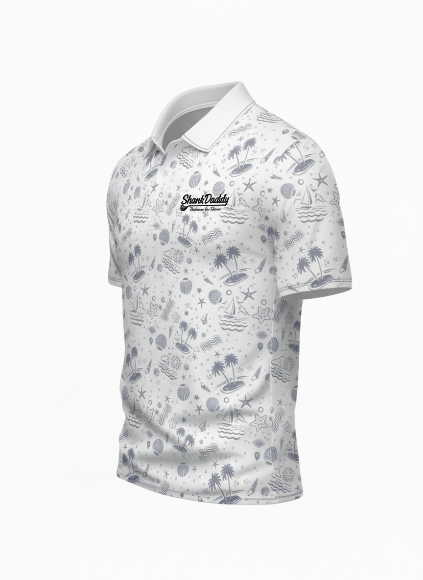 Island Drift - Premium Collection 2025 -  ShankDaddy Golf Shirt