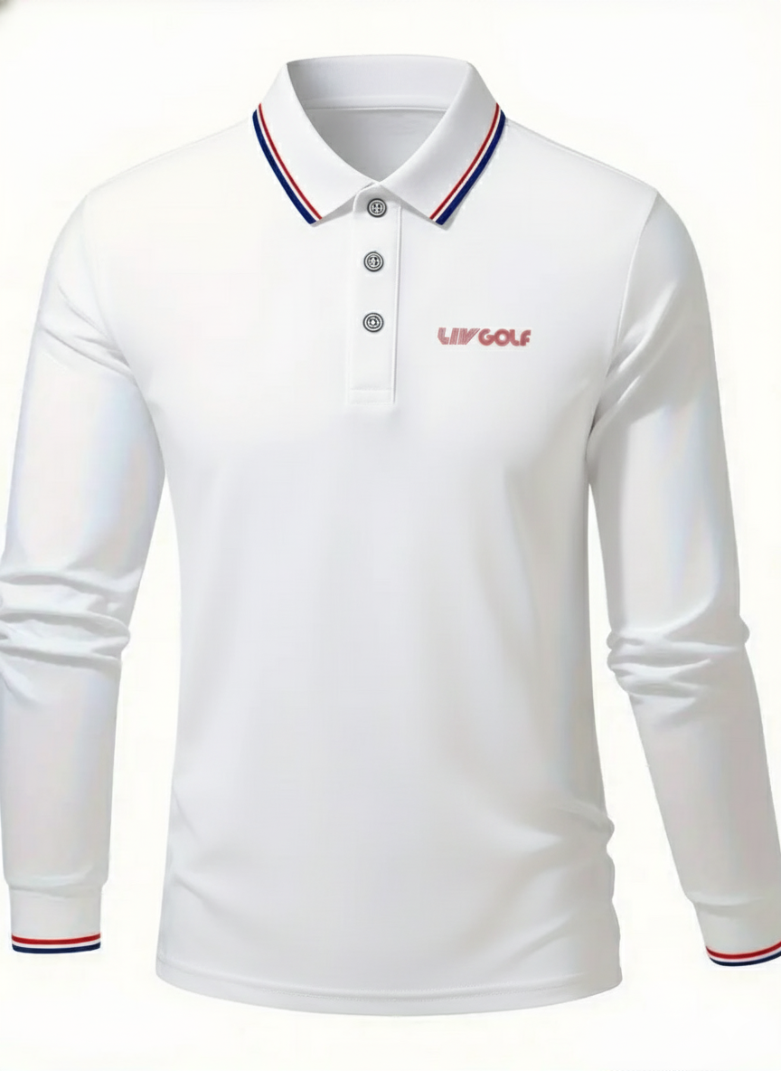 LIV Golf Long Sleeve Signature Polo