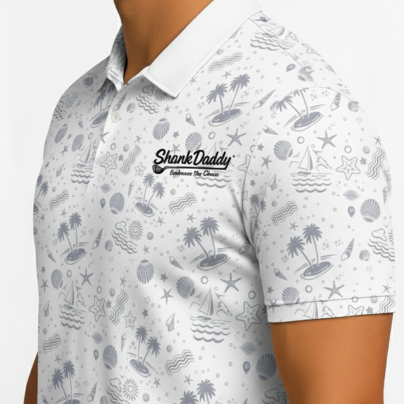 Island Drift - Premium Collection 2025 -  ShankDaddy Golf Shirt