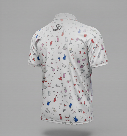 The Clubhouse Edit – Premium Collection 2025 – ShankDaddy Golf Polo / T-Shirts