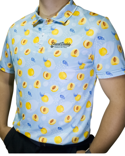 Apricot Swing - CoolStroke™ Collection 2025 - SwingDaddy Golf Polo / T-Shirts