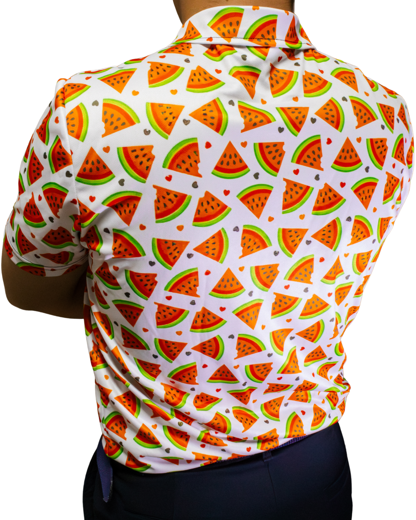 Melon Madness – CoolStroke™ Collection 2025 – ShankDaddy Golf Polo / T-Shirts