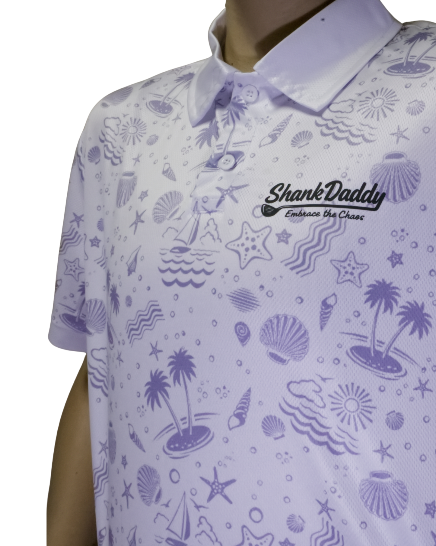 Island Drift - CoolStroke™ Collection 2025 -  ShankDaddy Golf Polo / T-Shirts Women