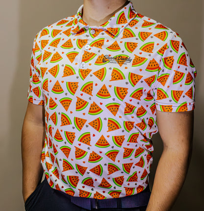 Melon Madness – CoolStroke™ Collection 2025 – ShankDaddy Golf Polo / T-Shirts