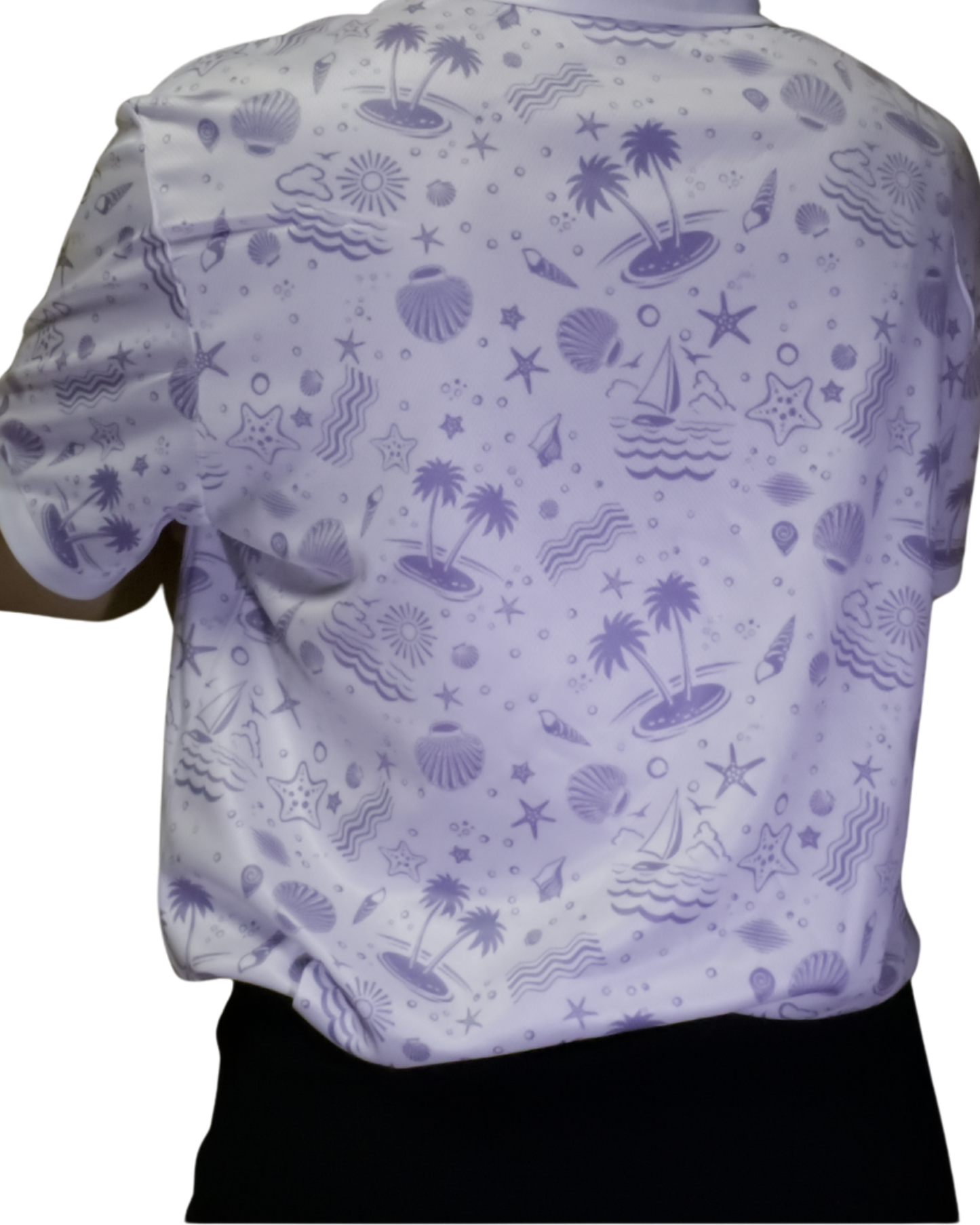 Island Drift - CoolStroke™ Collection 2025 -  ShankDaddy Golf Polo / T-Shirts Women