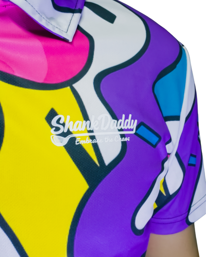 Chaos Theory – CoolStroke™ Collection 2025 – ShankDaddy Golf Polo / T-Shirts