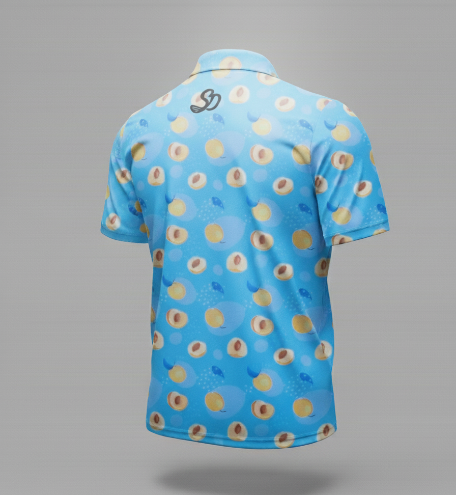 Apricot Swing - CoolStroke™ Collection 2025 - SwingDaddy Golf Polo / T-Shirts