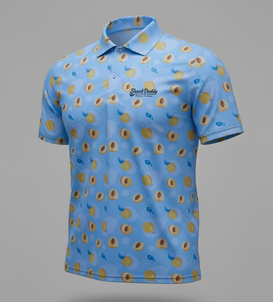 Apricot Swing - CoolStroke™ Collection 2025 - SwingDaddy Golf Polo / T-Shirts