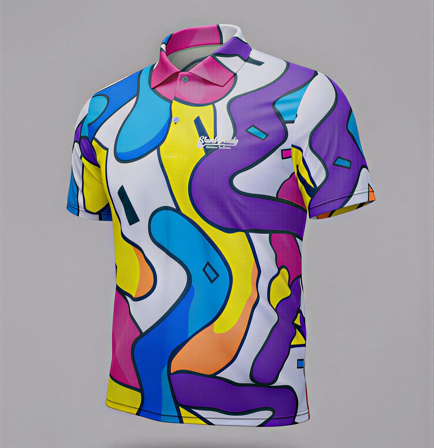 Chaos Theory – CoolStroke™ Collection 2025 – ShankDaddy Golf Polo / T-Shirts