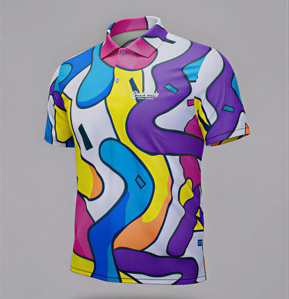 Chaos Theory – CoolStroke™ Collection 2025 – ShankDaddy Golf Polo / T-Shirts