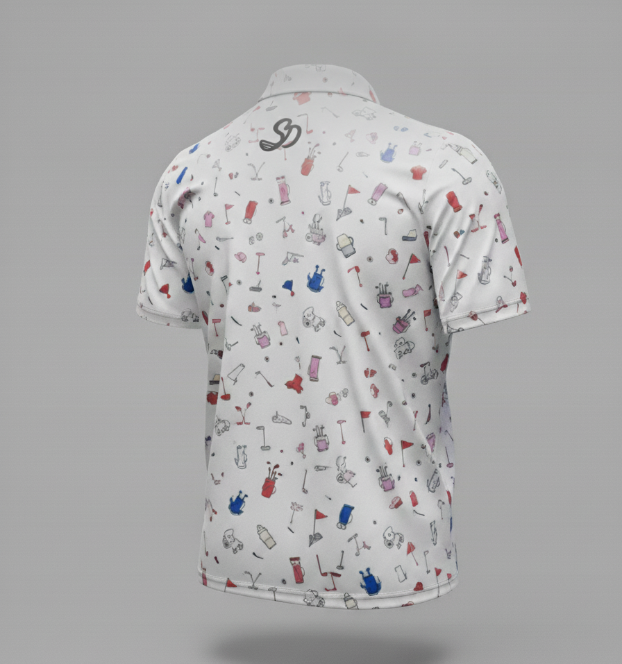 The Clubhouse Edit – Premium Collection 2025 – ShankDaddy Golf Polo / T-Shirts