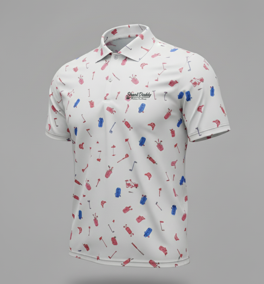 The Clubhouse Edit – Premium Collection 2025 – ShankDaddy Golf Polo / T-Shirts